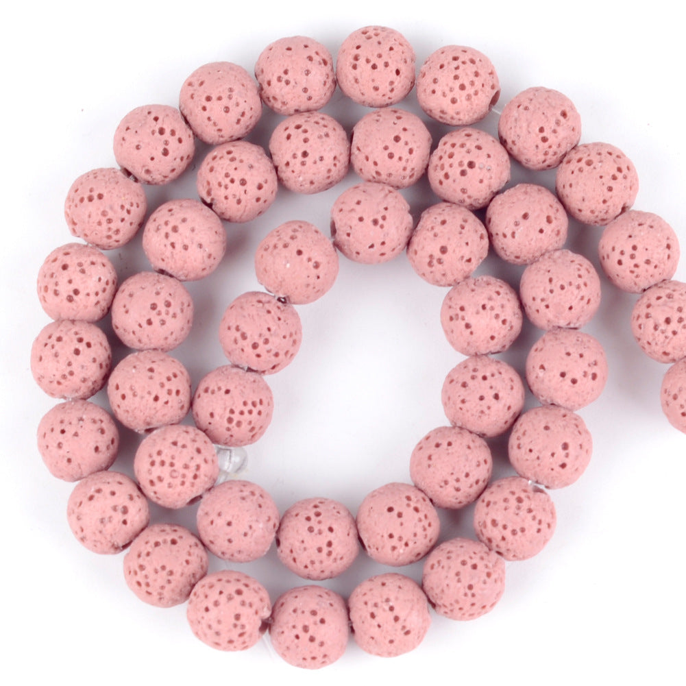 Red Lava Beads 6mm 8mm 10mm 12mm 15''