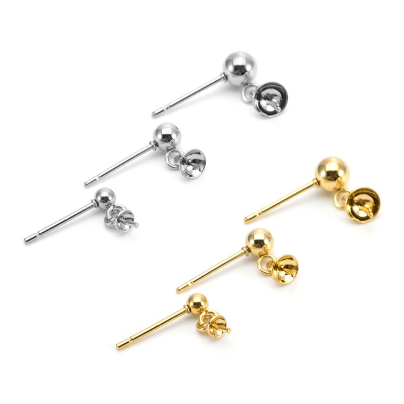 Guld, rosa guld Rondelle afstandsstykke, 1x4,5 mm kobber metal afstandsstykke til smykkefremstilling, smykkefinding 100 stk.