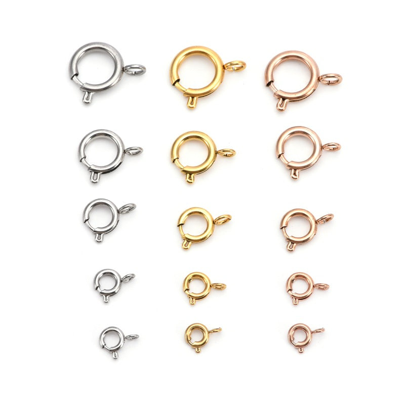 Guld, rosa guld Rondelle afstandsstykke, 1x4,5 mm kobber metal afstandsstykke til smykkefremstilling, smykkefinding 100 stk.