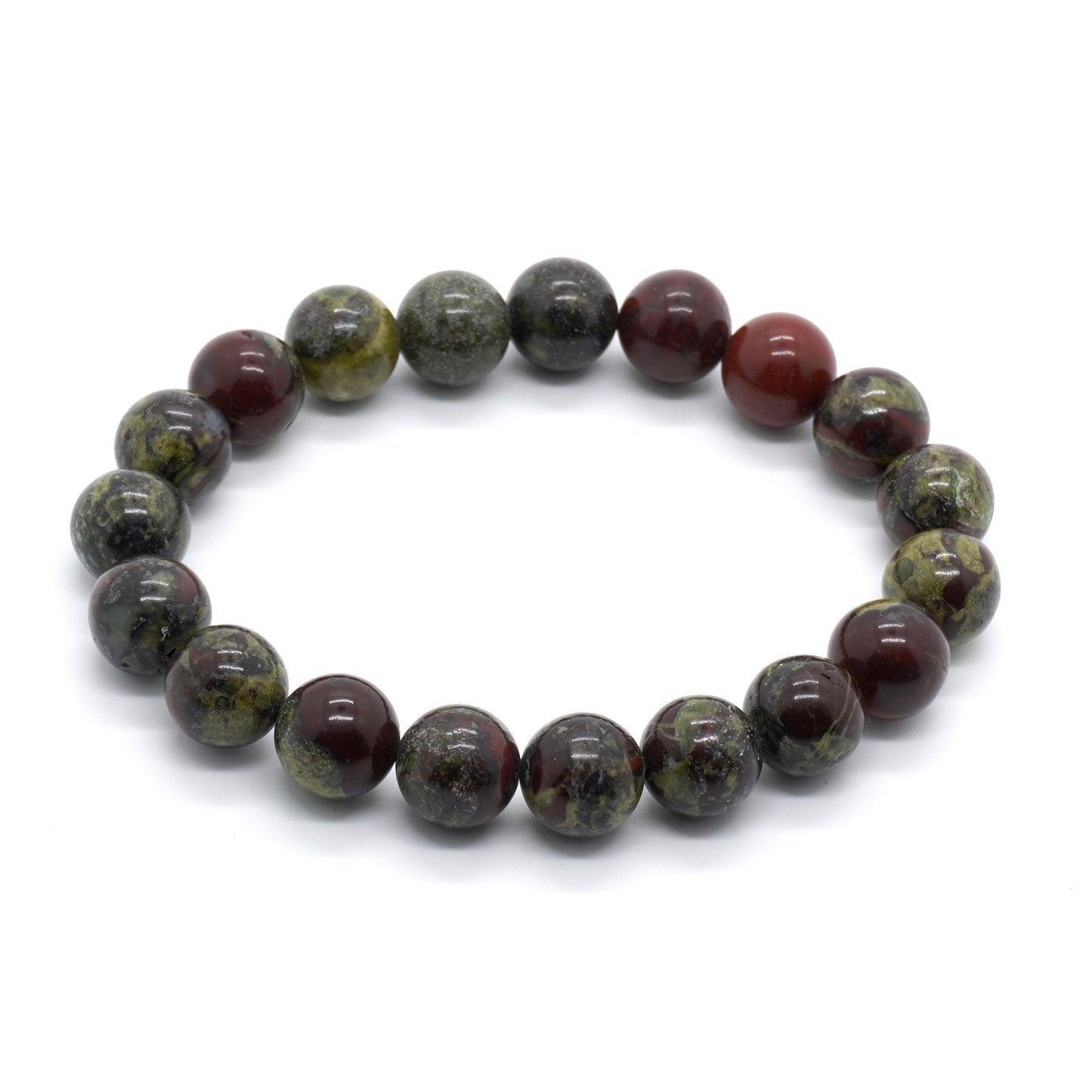 Dragon Bloodstone Bracelet 8''