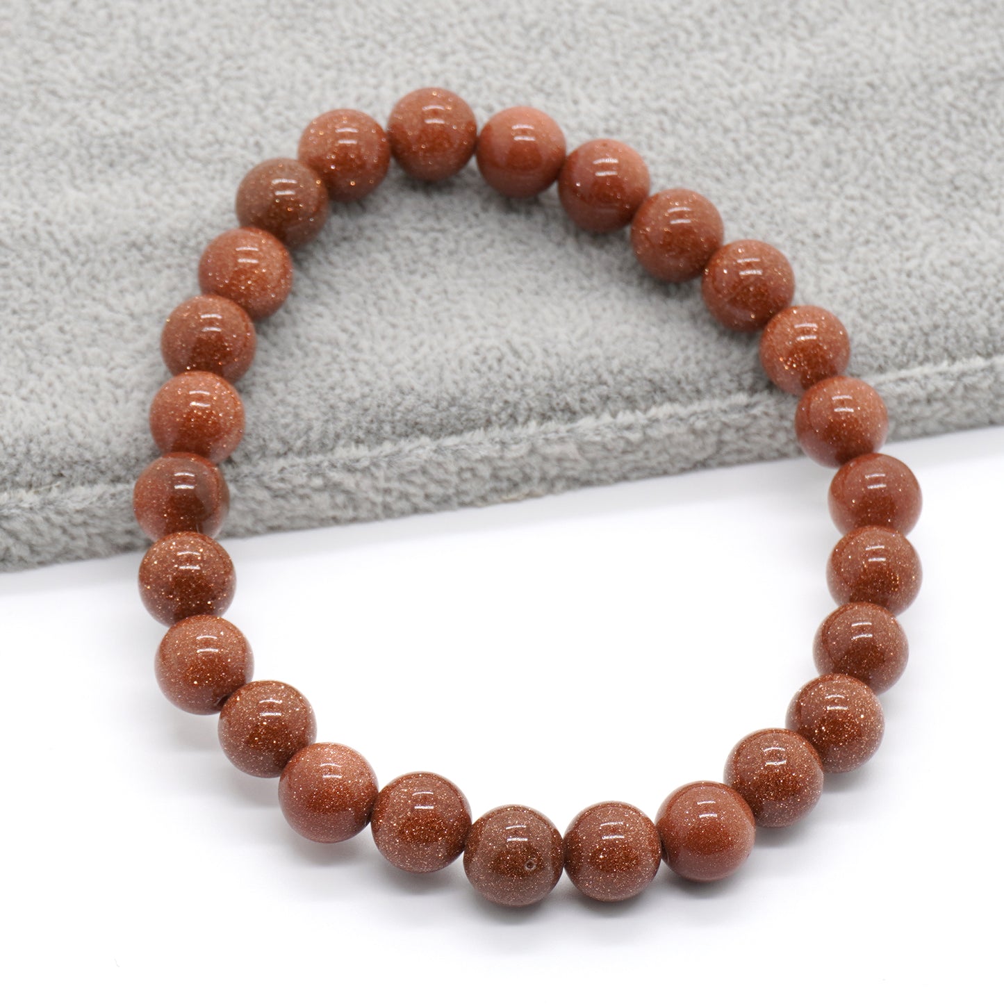 Gold Sandstone Bracelet 8''