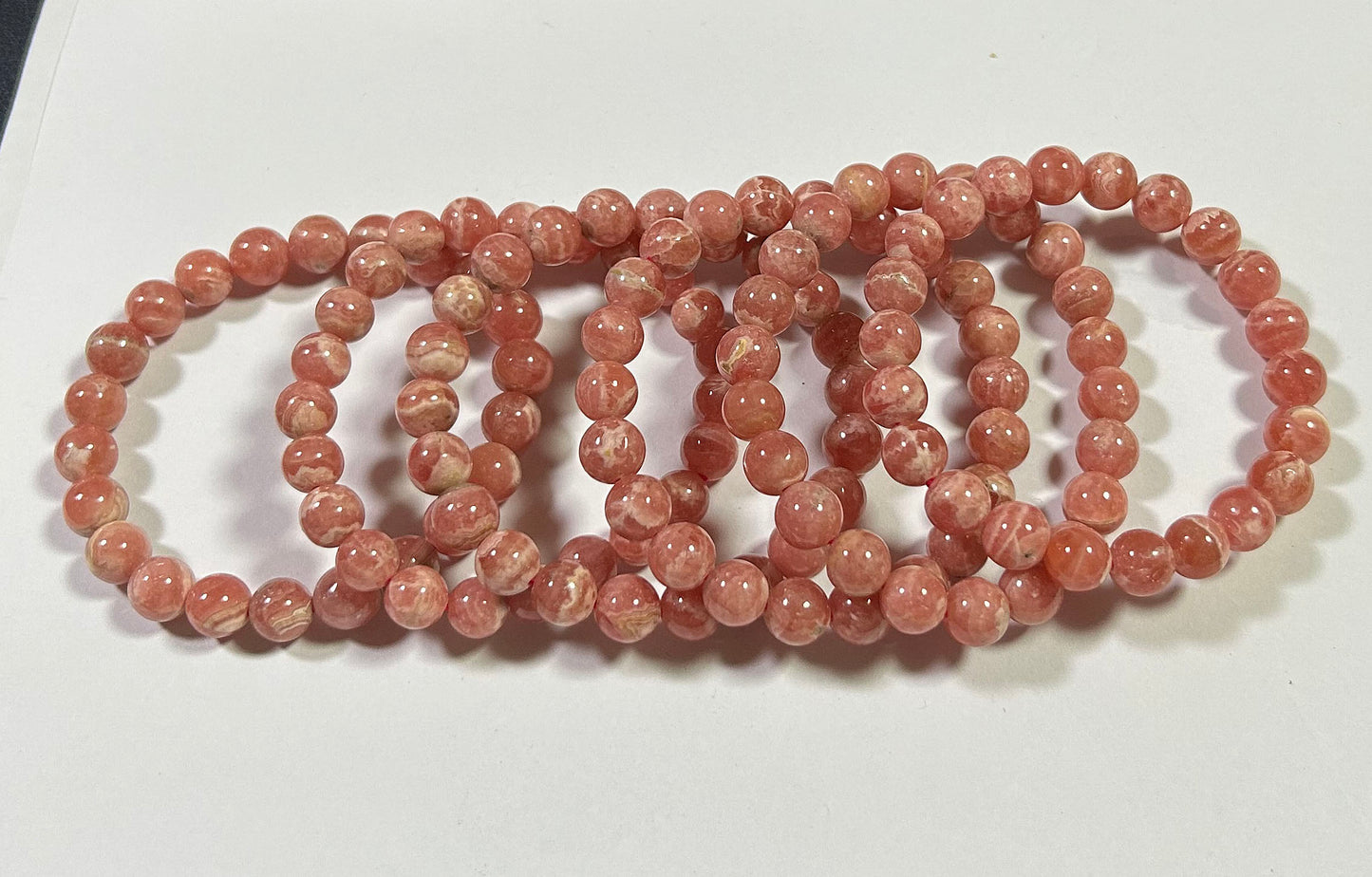 Rhodochrosite Bracelet 7''