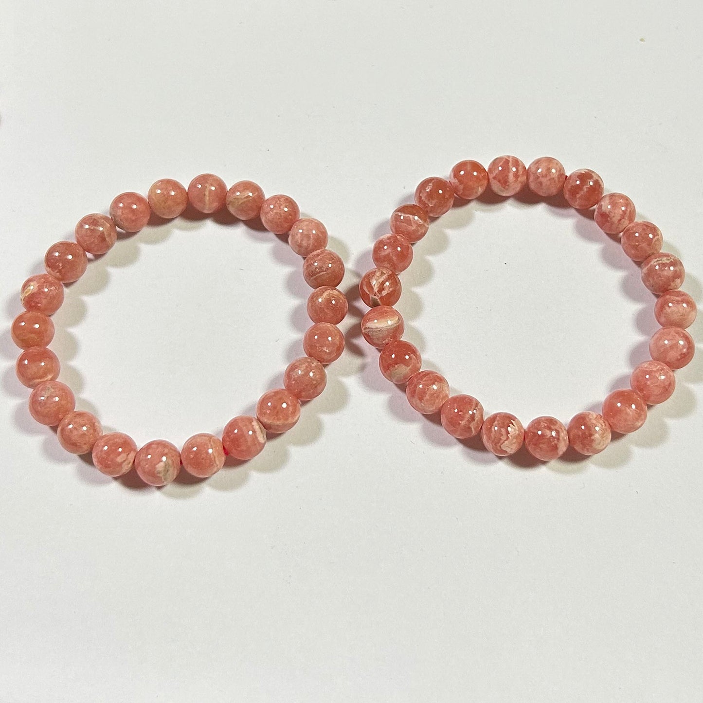 Rhodochrosite Bracelet 7''