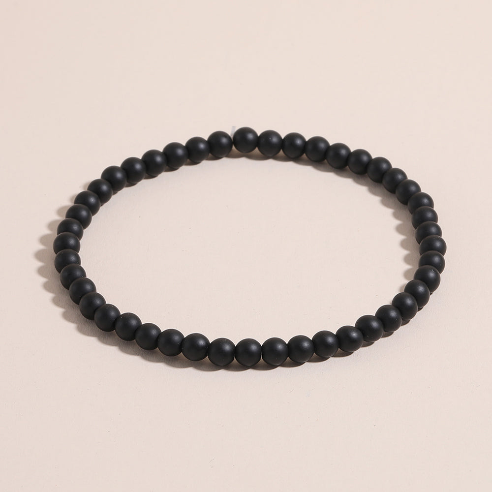 4mm Beads Bracelet 8''