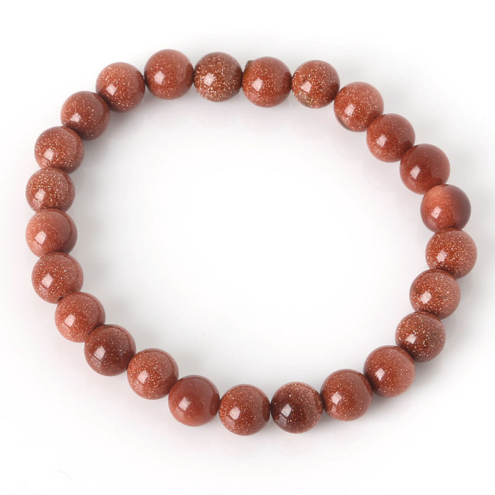 Natural Stone Bracelet 8mm 8''