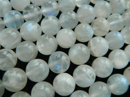 White Moonstone Beads  4mm 6mm 8mm 10mm 12mm 15''