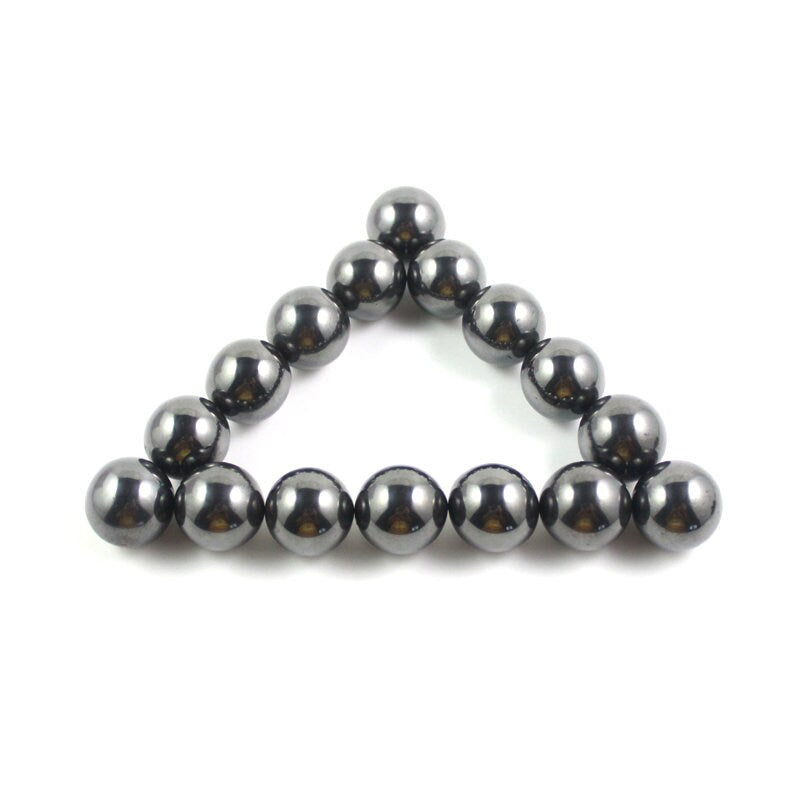 Magnetic Hematite Ball Beads 20mm 25mm 30mm 2pcs