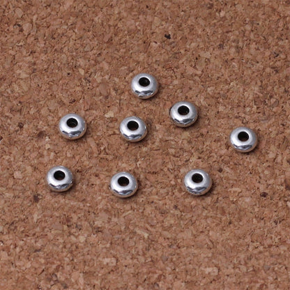 5mm Alloy Spacer Beads 50pcs