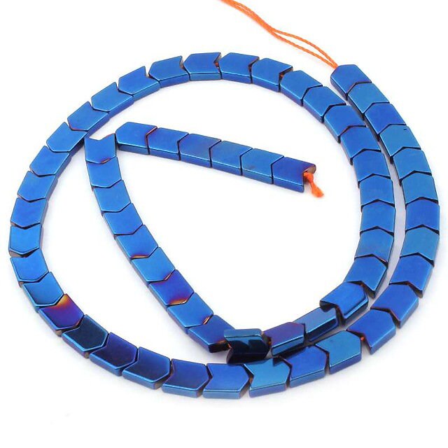 Hæmatit, Naturlig Ædelsten, Pil, Hæmatitsten Perle 4x4mm