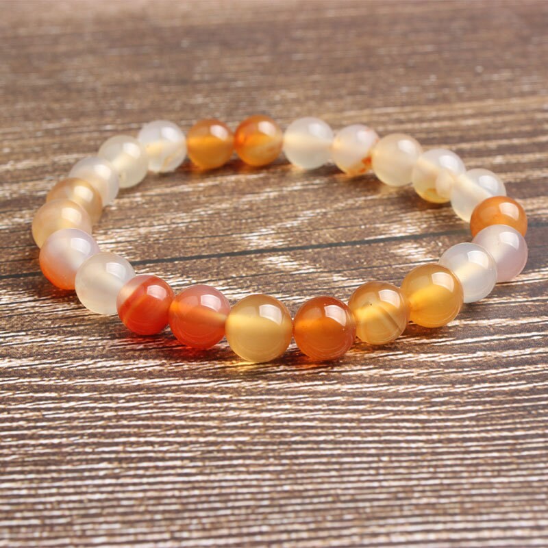 Carnelian Bracelet 8''