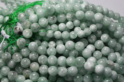Green Angelite Beads 4mm 6mm 8mm 10mm 12mm 15''