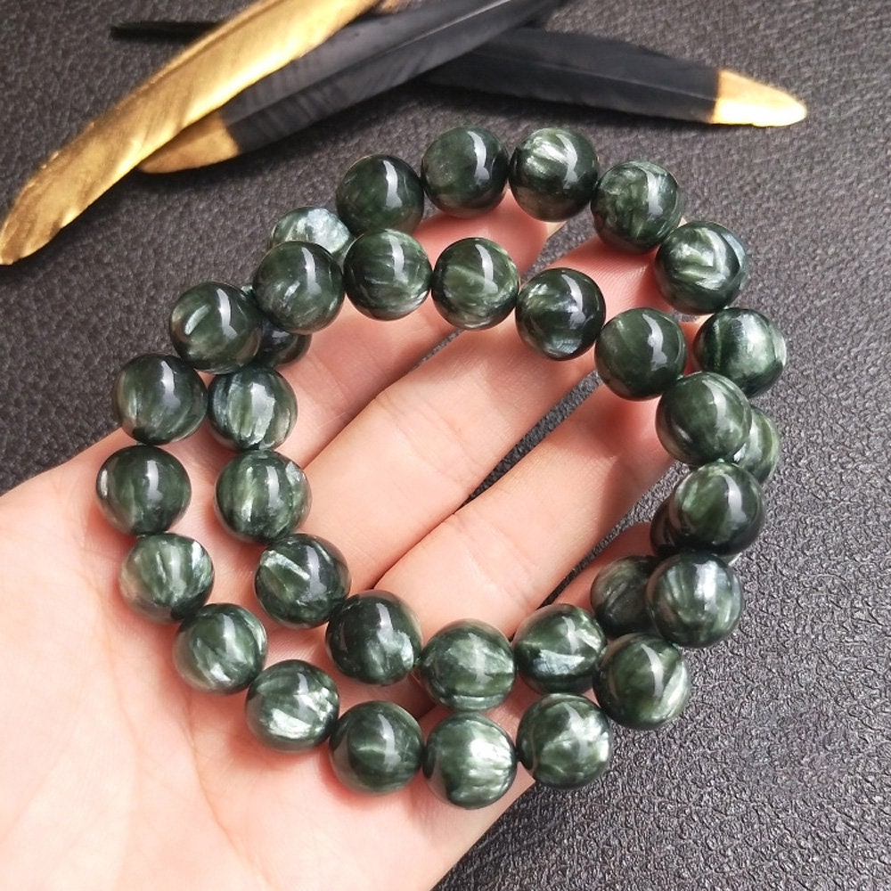 Bracelet Séraphinite AA 7''