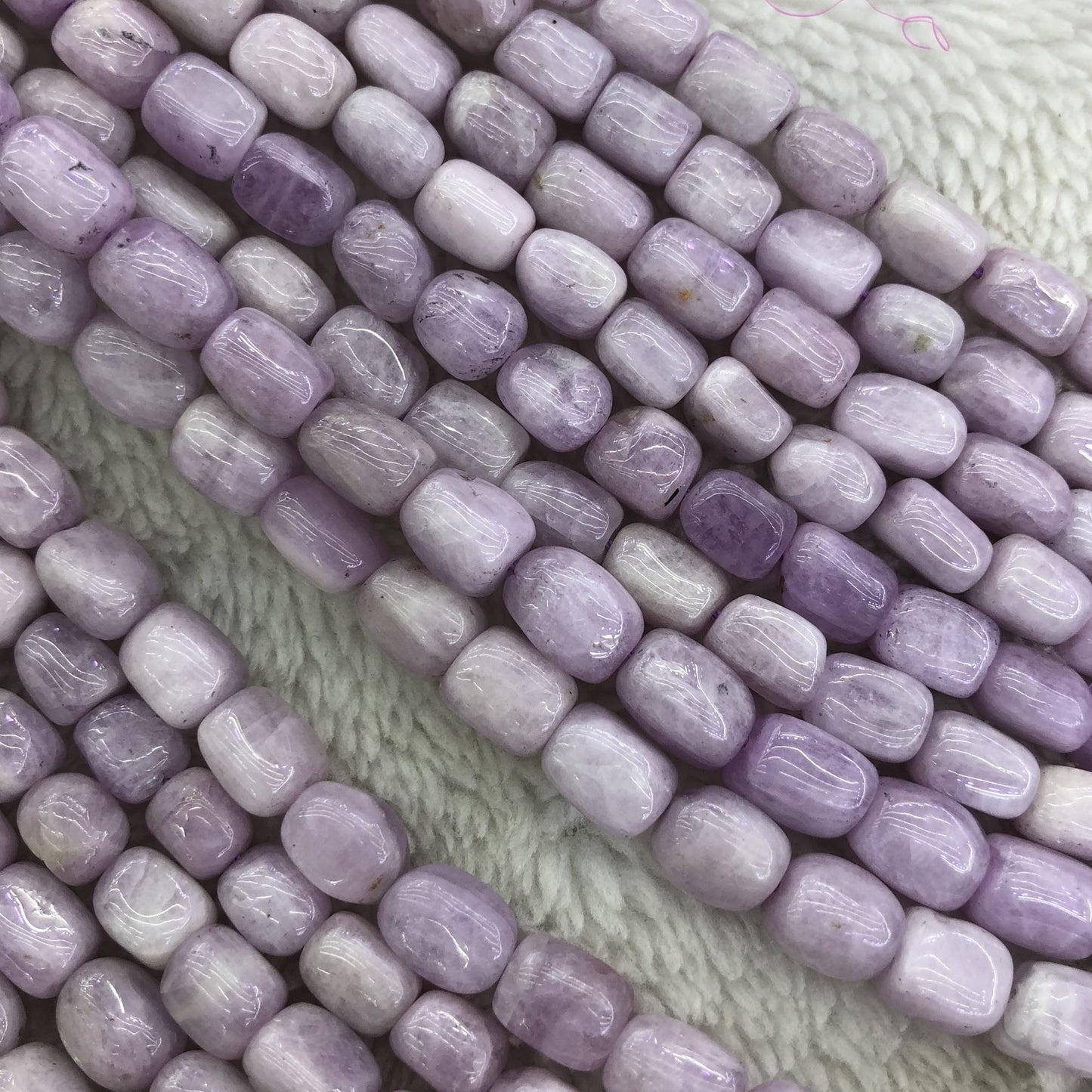 Kunzite Nugget Stone Beads 12-15mm