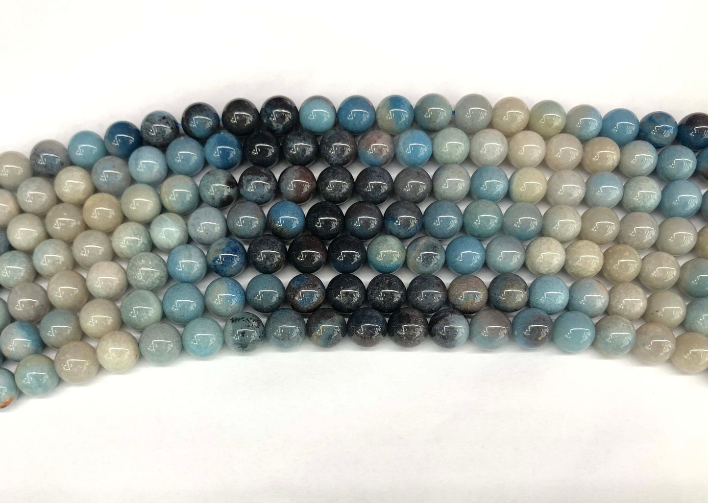 Mélange de perles de trolleite 15''