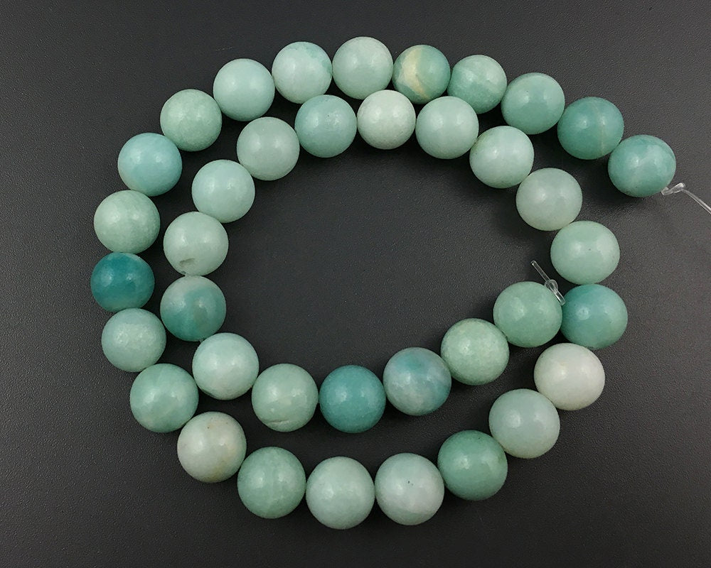 Green Amazonite Beads 4mm 6mm 8mm 10mm 12mm 15''