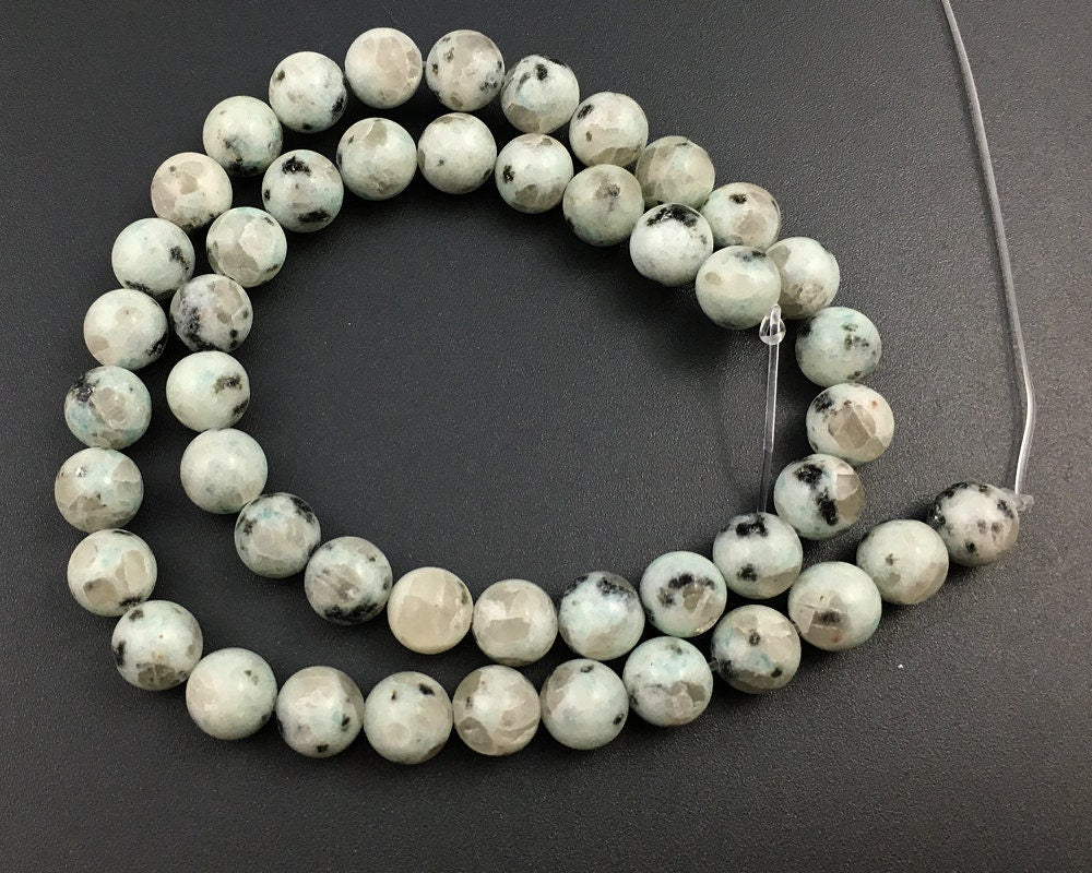 Lotus Jasper Beads 6mm 8mm 10mm 15''