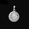 Sun Pendant Necklace Stone Pendant Necklace 18''