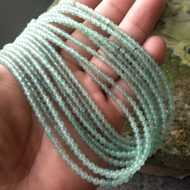 Naturlig ædelsten, 3 mm sten, Howlit, Ametyst, Onyx, Sodalit, Amazonit, Labradorit Rund 15''