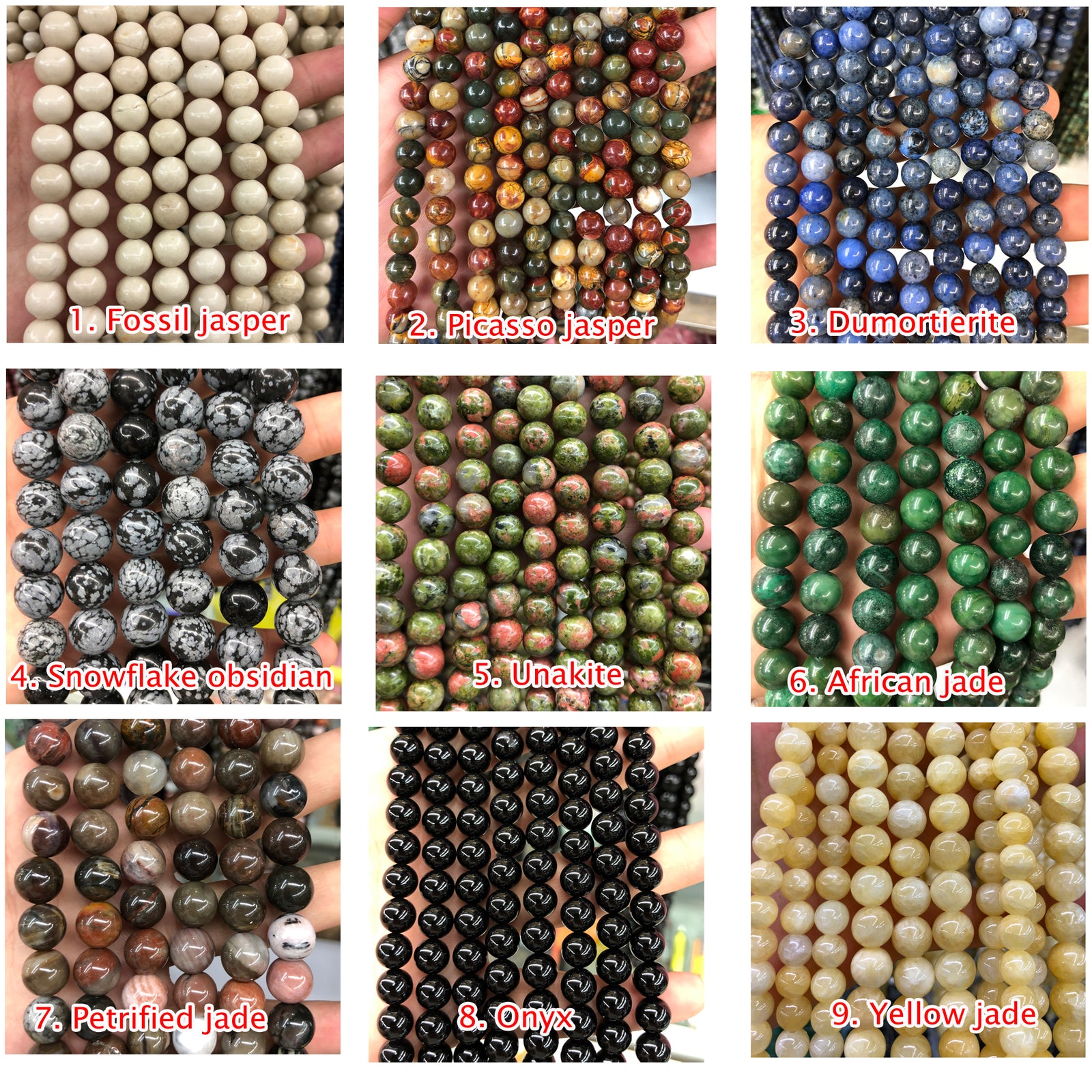 Azurit, naturlig ædelsten, ægte sten, 6mm 8mm 10mm 15''