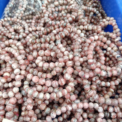 Rhodochrosite Bracelet 7''