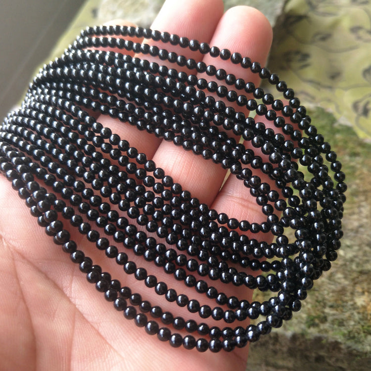 Naturlig ædelsten, 3 mm sten, Howlit, Ametyst, Onyx, Sodalit, Amazonit, Labradorit Rund 15''