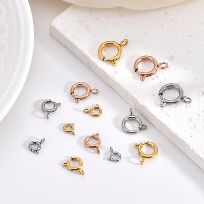 Guld, rosa guld Rondelle afstandsstykke, 1x4,5 mm kobber metal afstandsstykke til smykkefremstilling, smykkefinding 100 stk.