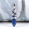 Dragon Tribe Totem Crystal Quartz Hexagonal Prism Pendant Necklace 18''