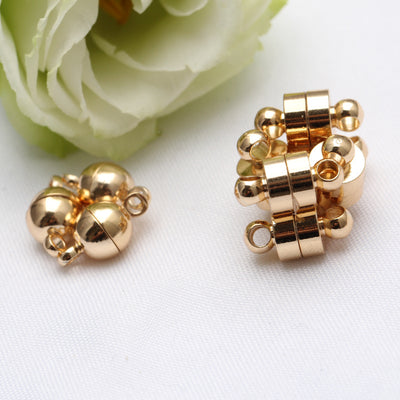 14K Gold Plated Magnetic Buckle 10pcs