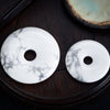 Howlite Donut Beads 30mm 40mm 50mm 1pc