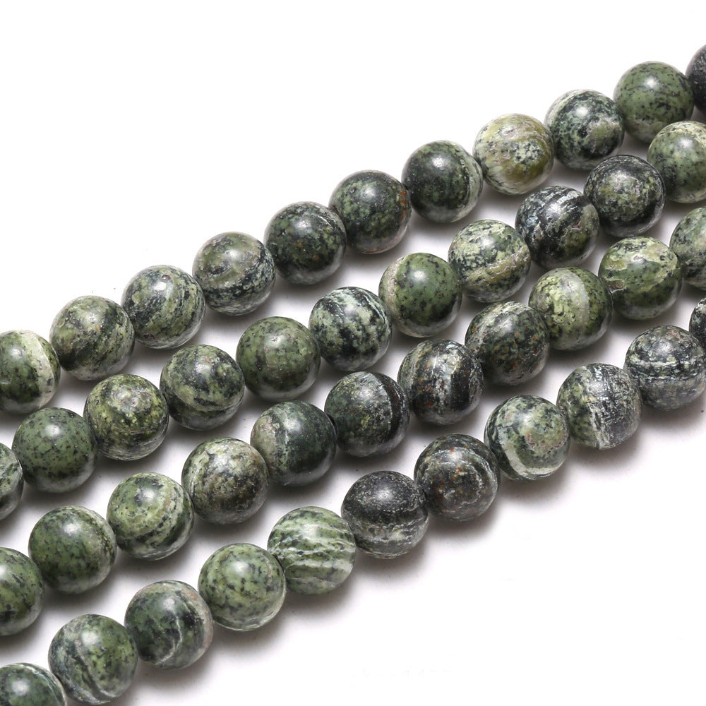Green Zebra Jasper Beads 6mm 8mm 10mm 12mm 15''