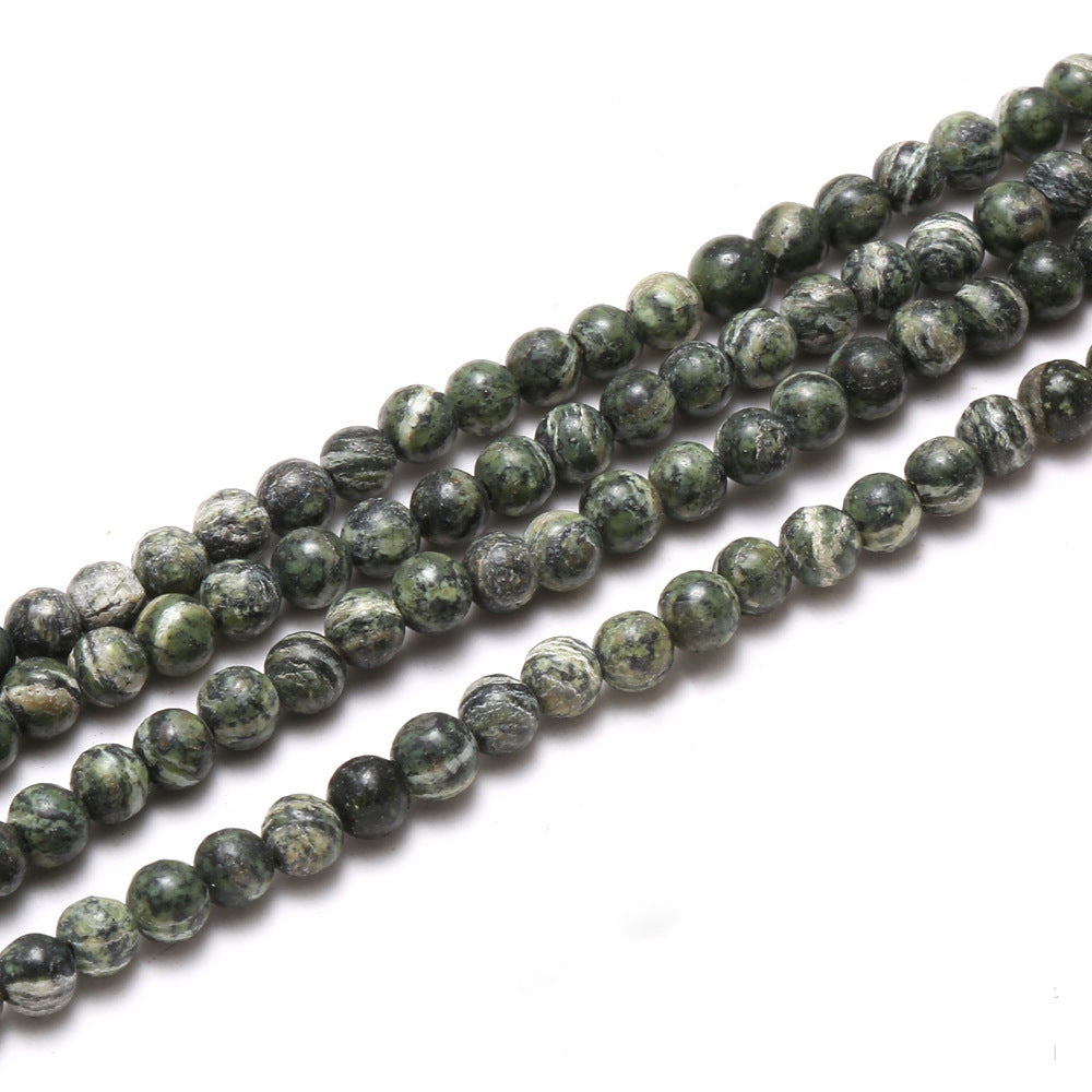 Green Zebra Jasper Beads 6mm 8mm 10mm 12mm 15''