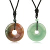 Donut Pendant Necklace 25''