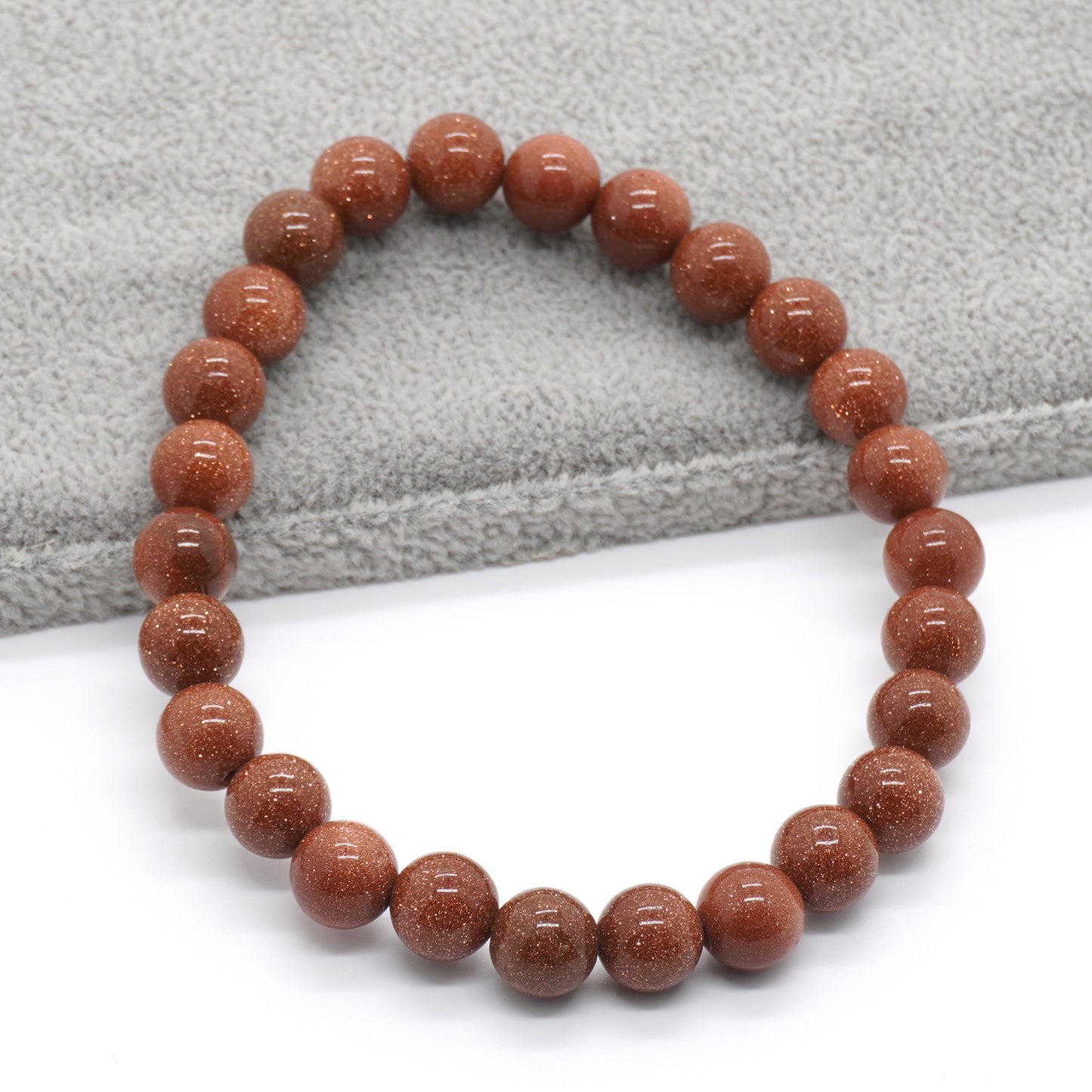 Gold Sandstone Bracelet 8''