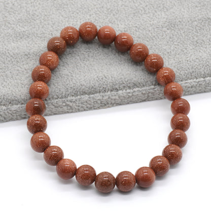 Gold Sandstone Bracelet 8''