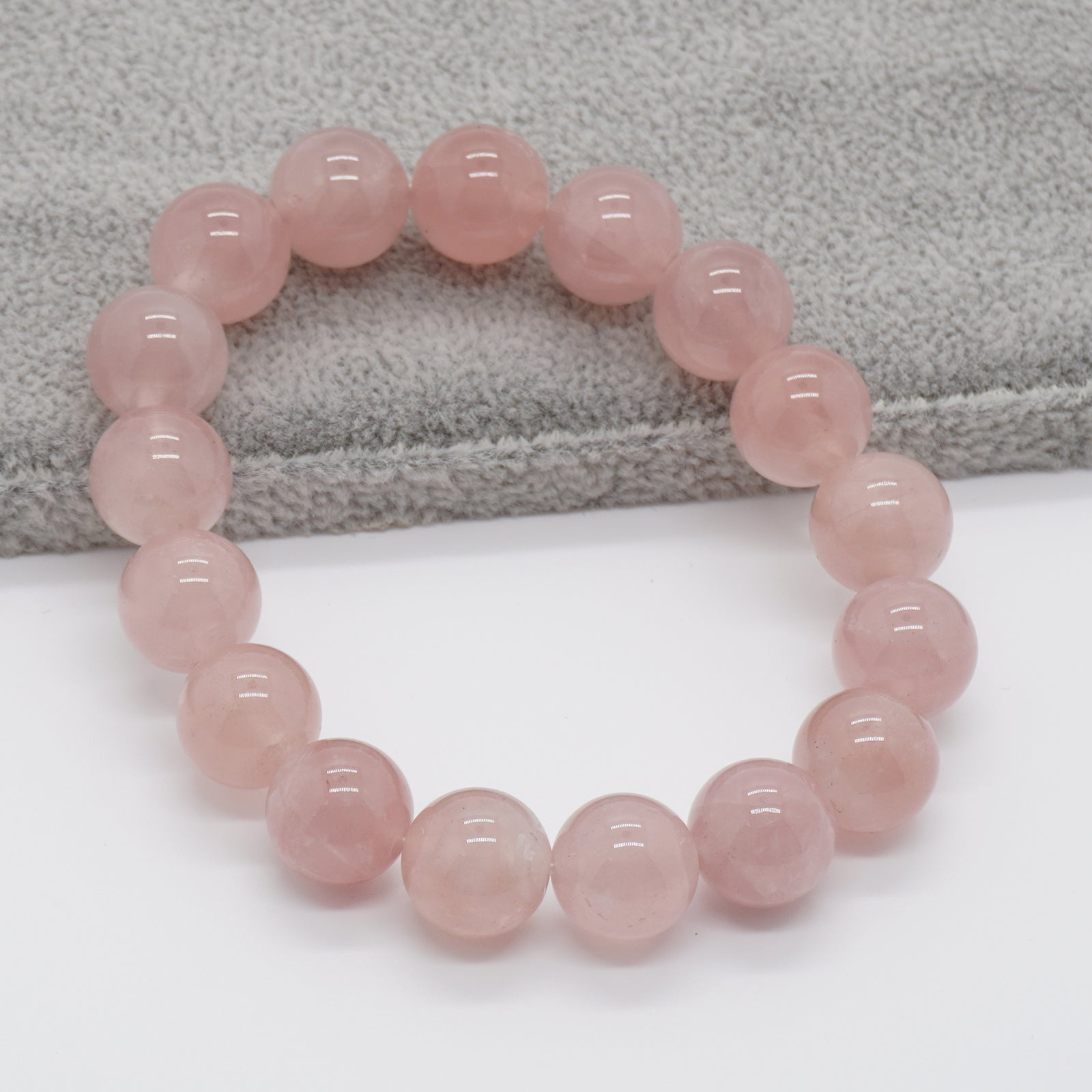 Rosenkvarts armbånd A 8''