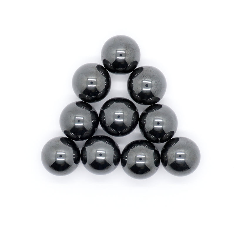 Magnetic Hematite Beads No Hole 5-30mm