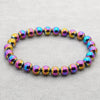 Rainbow Hematite Bracelet 8''