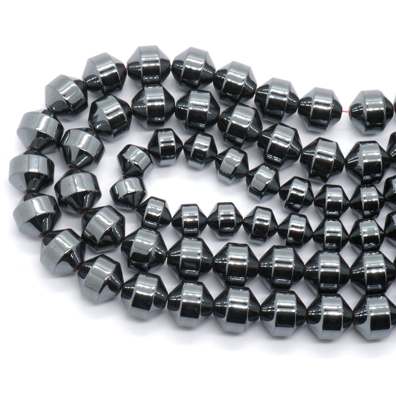 Hæmatit Trommeperler 6mm 8mm 10mm 15''