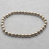Light Gold Hematite Bracelet 8''