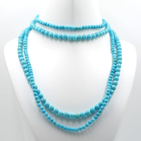 Collier œil de tigre bleu Collier en pierre d'onyx 8 mm 30'' 34'' 36''