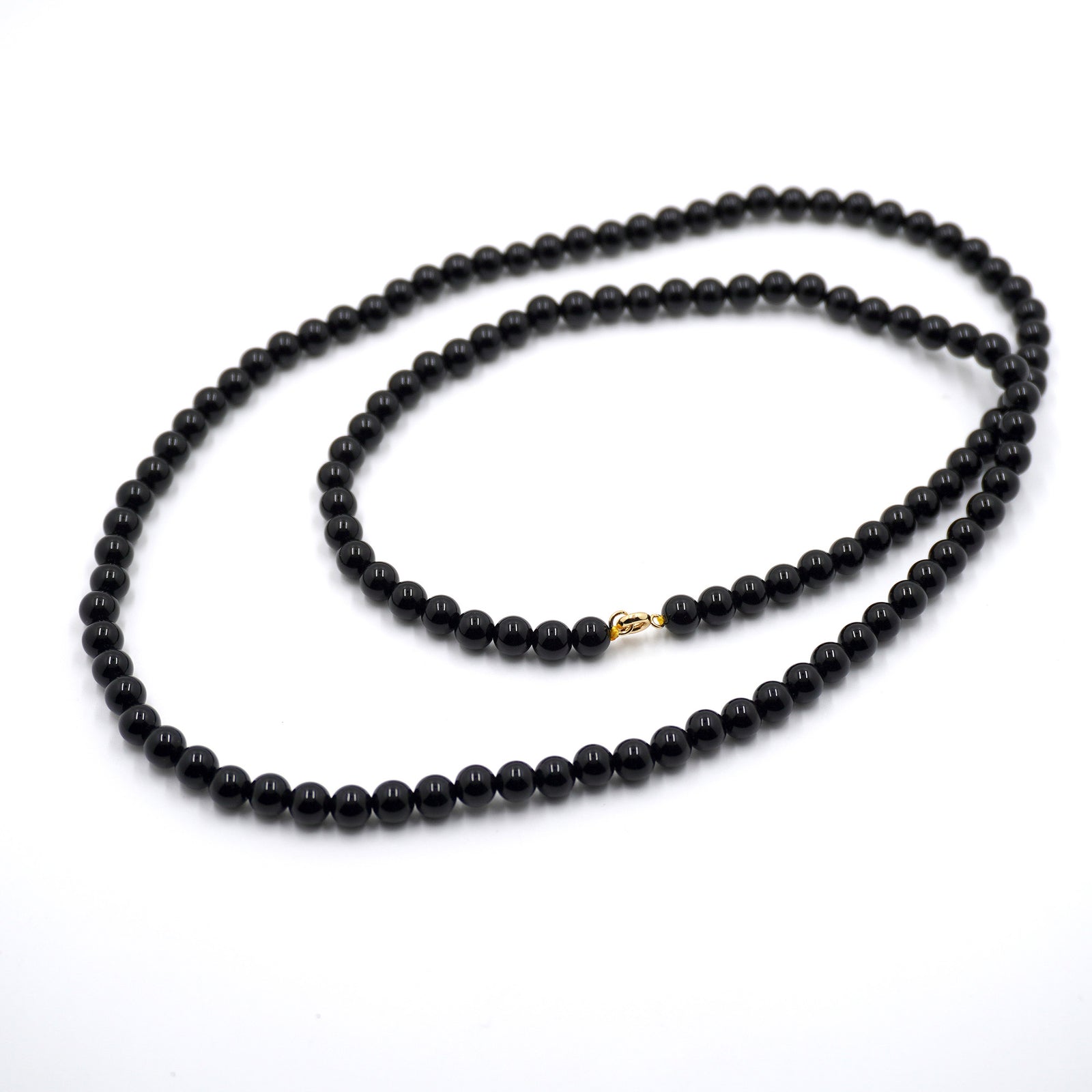 Blue Tiger Eye Halskæde Onyx Stone Halskæde 8mm 30'' 34'' 36''