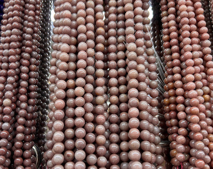Purple Quartzite Beads 6mm 8mm 10mm 15''