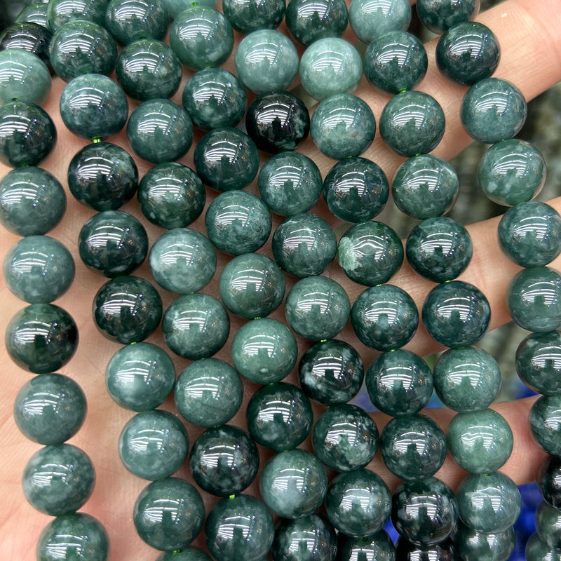 Guatemalan Jade Beads 6mm 8mm 10mm 15''