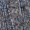 Iolite Faceted Beads 2mm 3mm 4mm 15''