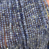 Tanzanite Faceted Beads 2mm 3mm 4mm 15''
