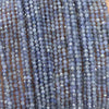 Tanzanite Faceted Beads 2mm 3mm 4mm 15''