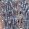 Tanzanite Faceted Beads 2mm 3mm 4mm 15''
