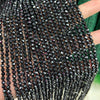Perles à facettes en spinelle 2 mm 3 mm 4 mm 5 mm 6 mm 15''