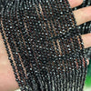 Perles à facettes en spinelle 2 mm 3 mm 4 mm 5 mm 6 mm 15''