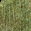 Green Garnet Faceted Beads 2mm 3mm 4mm 15''